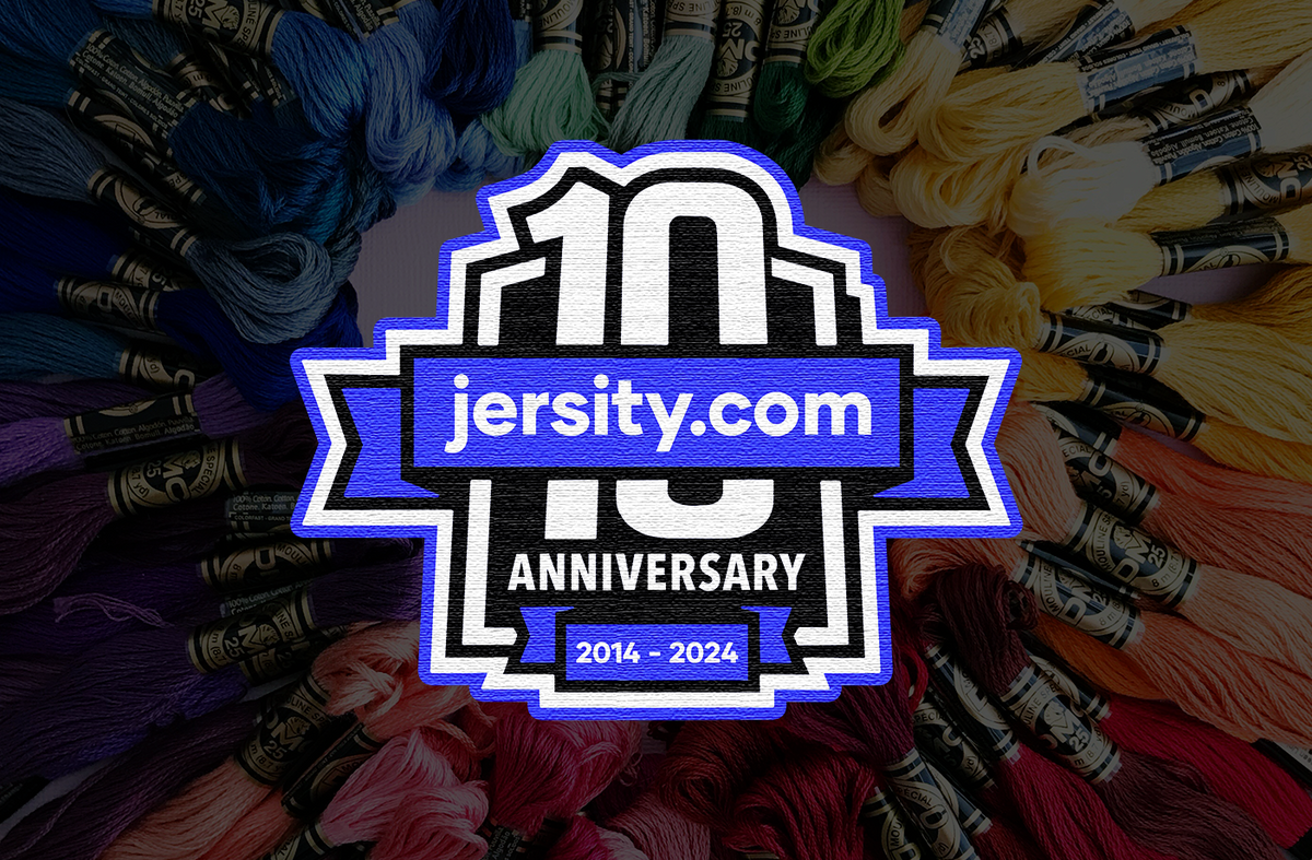 Jersity Sportswear is celebrating 10 years in business!