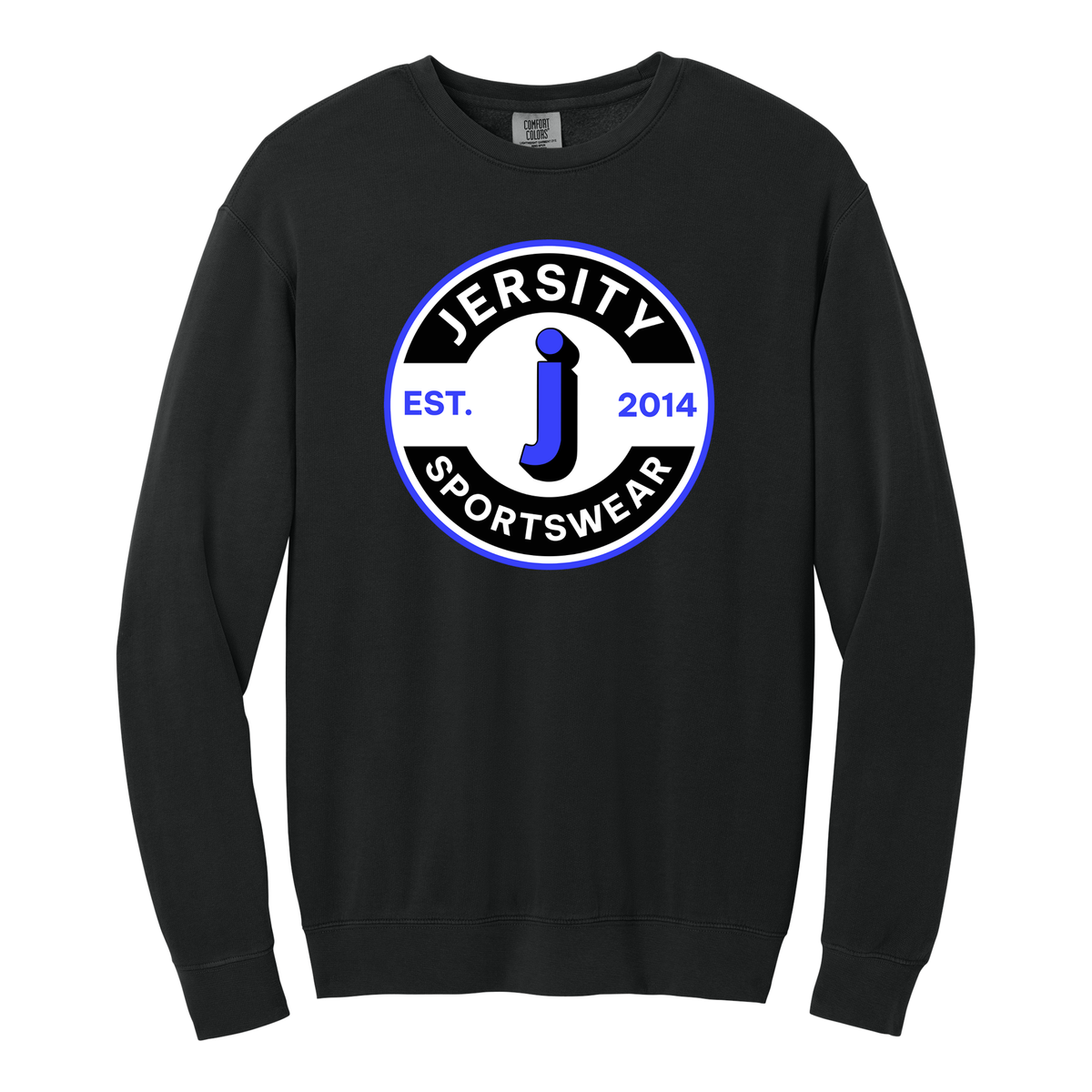 Jersity circle - Comfort Colors Lightweight Crewneck Sweatshirt