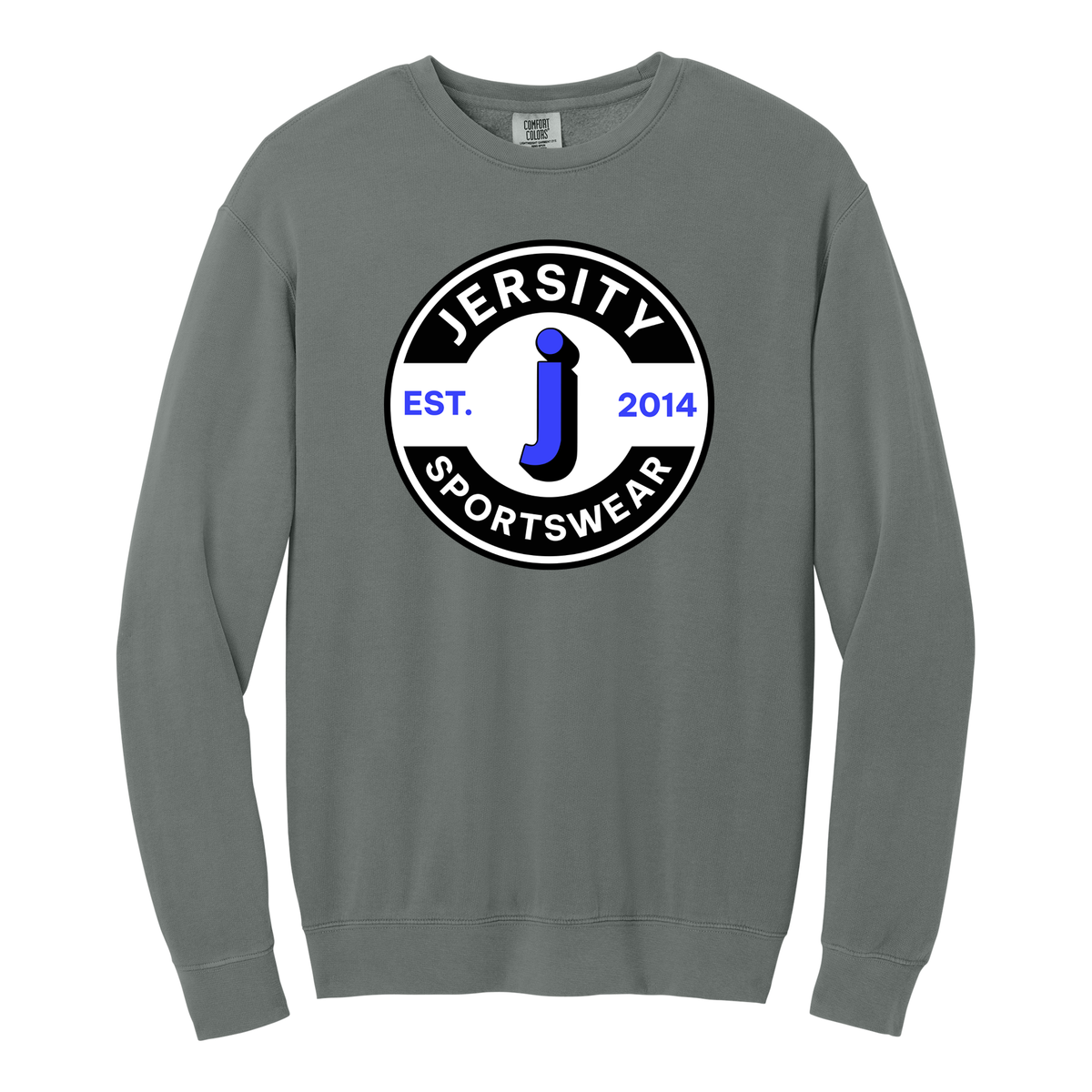 Jersity circle - Comfort Colors Lightweight Crewneck Sweatshirt