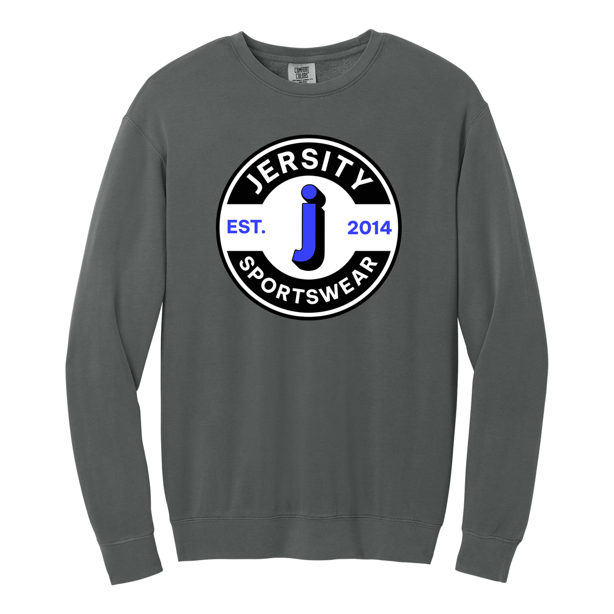 Jersity circle - Comfort Colors Lightweight Crewneck Sweatshirt