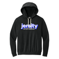 Jersity Wordmark - Comfort Colors Lightweight Hooded Sweatshirt