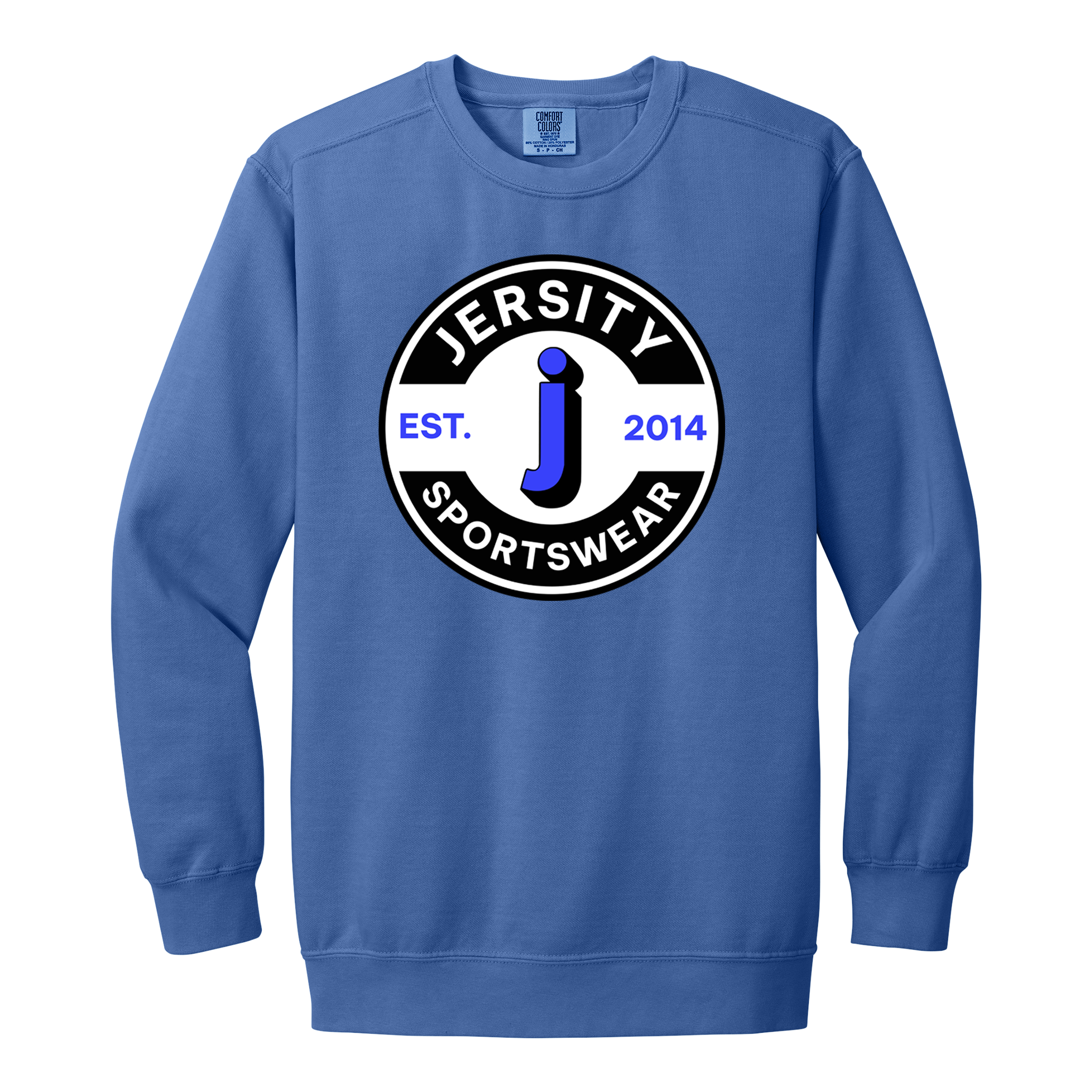 Jersity circle - Comfort Colors Ring Spun Crewneck Sweatshirt