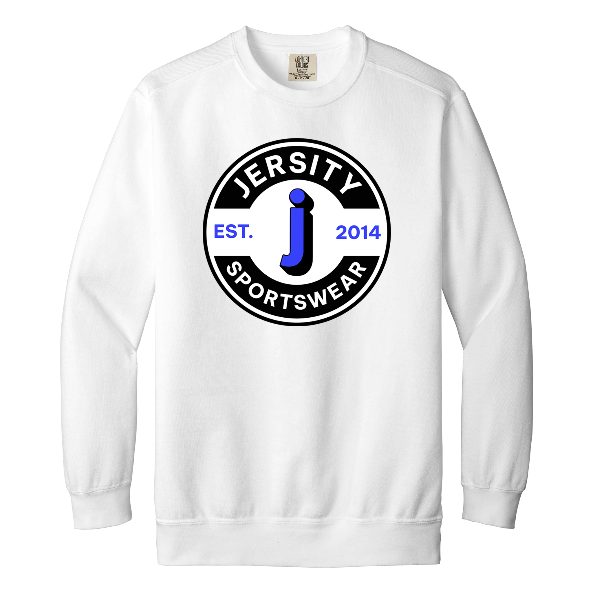 Jersity circle - Comfort Colors Ring Spun Crewneck Sweatshirt