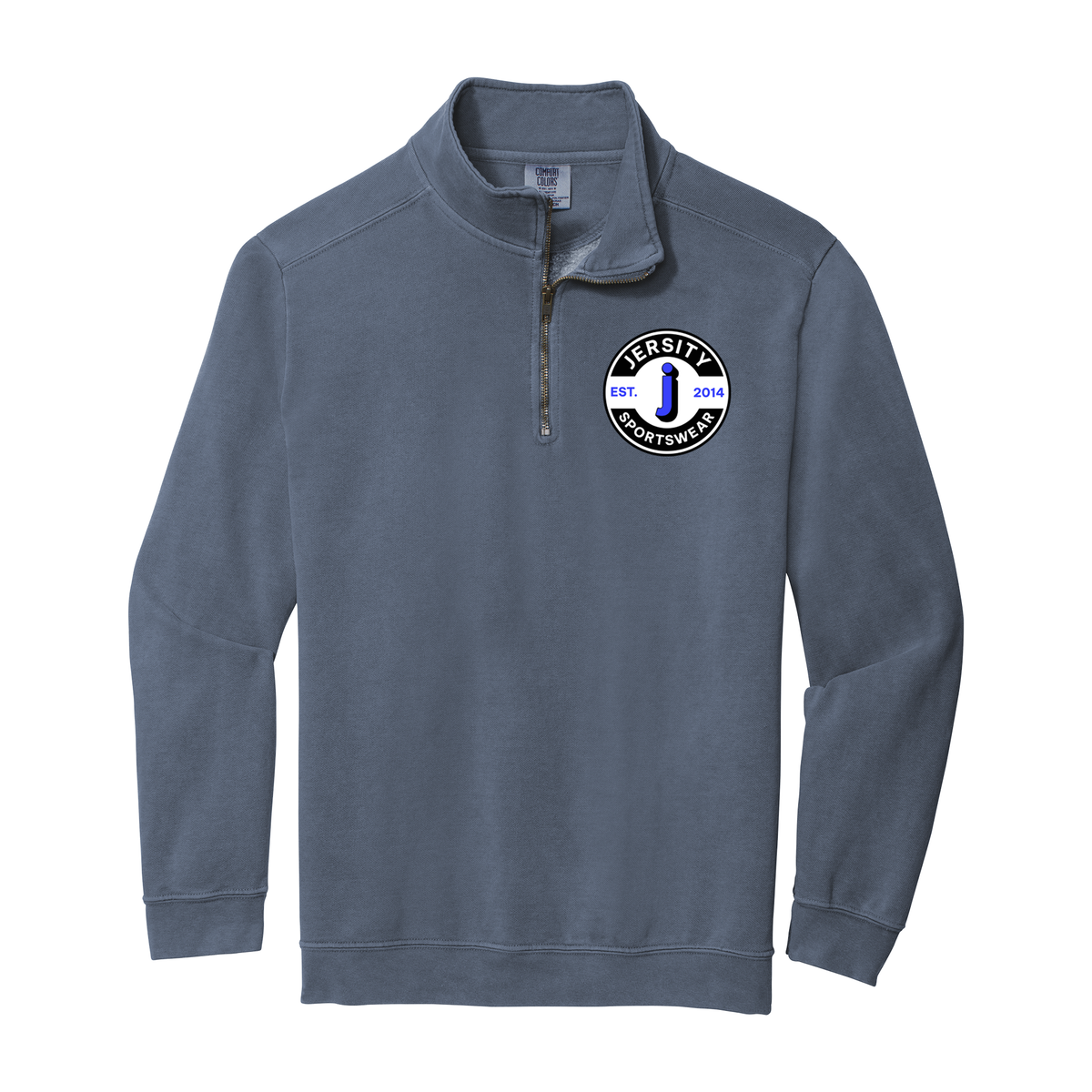 Jersity - Comfort Colors Ring Spun 1/4-Zip Sweatshirt