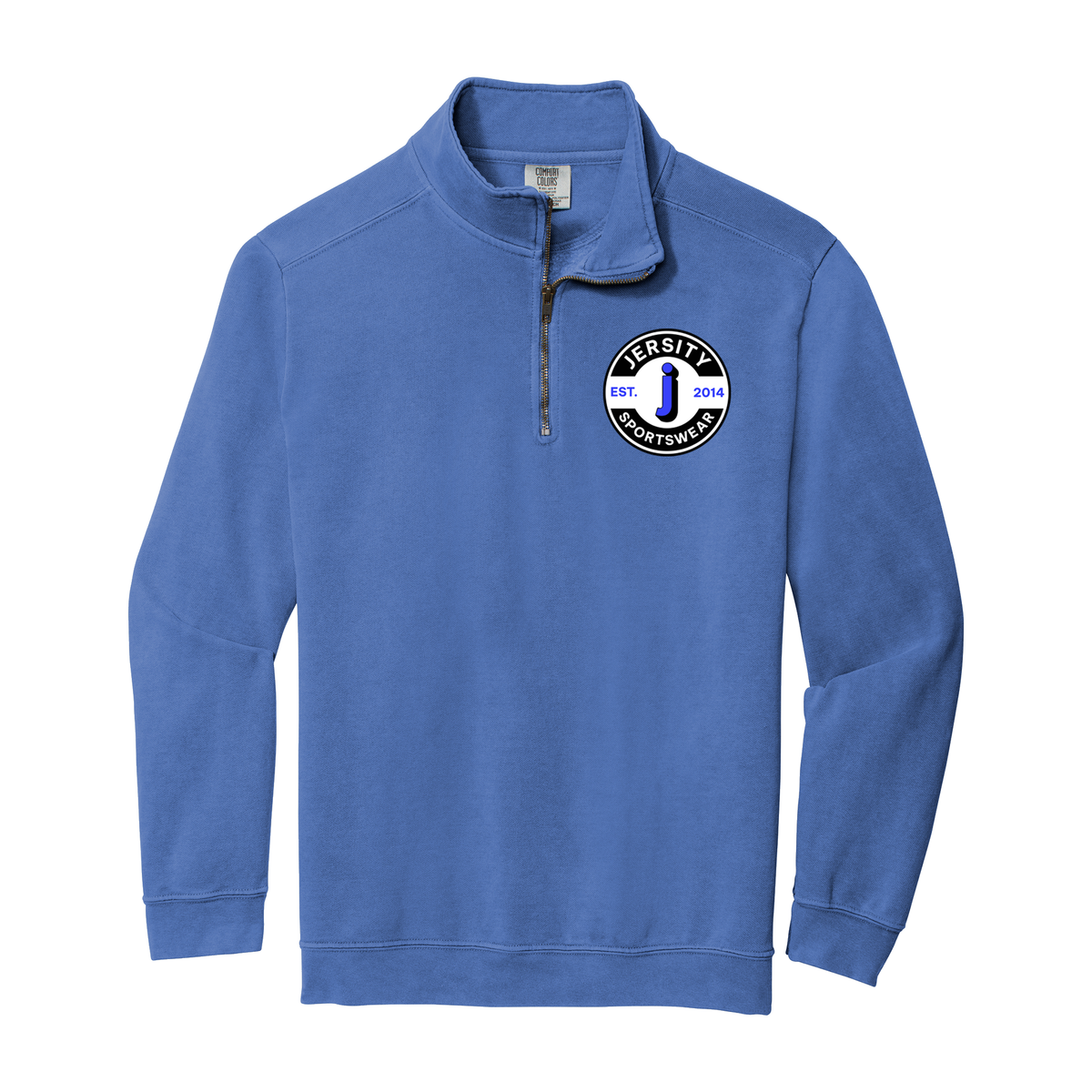 Jersity - Comfort Colors Ring Spun 1/4-Zip Sweatshirt