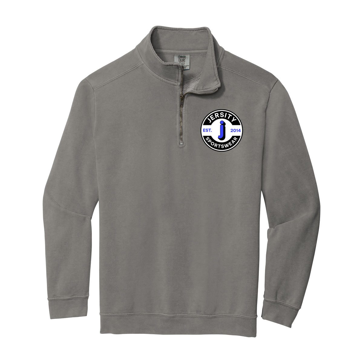 Jersity - Comfort Colors Ring Spun 1/4-Zip Sweatshirt