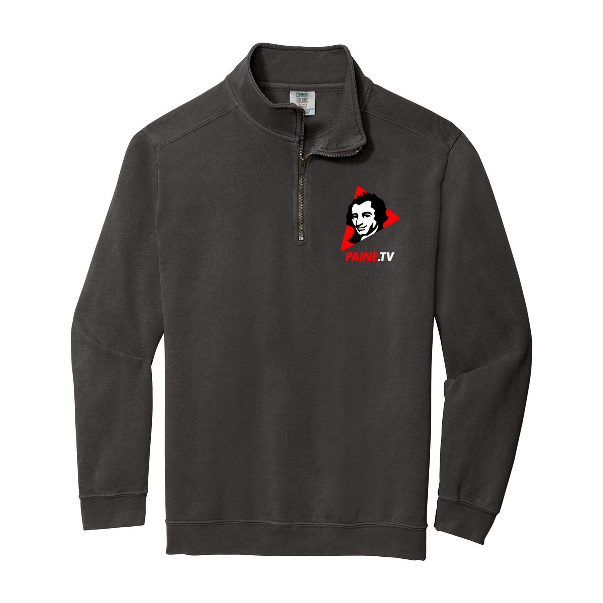 Paine.TV - Comfort Colors Ring Spun 1/4-Zip Sweatshirt