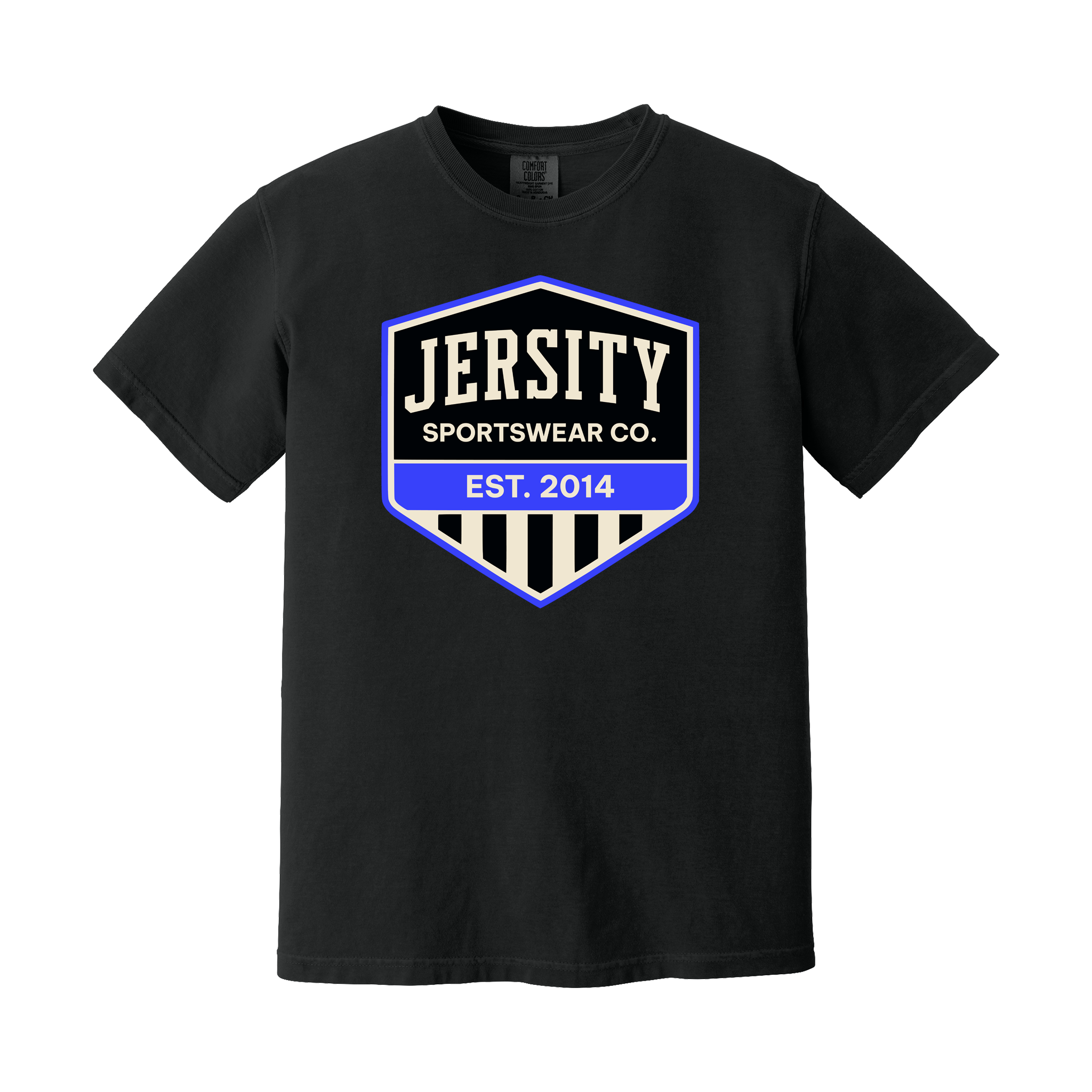 Jersity Vintage Shield - Comfort Colors Heavyweight Ring Spun Tee