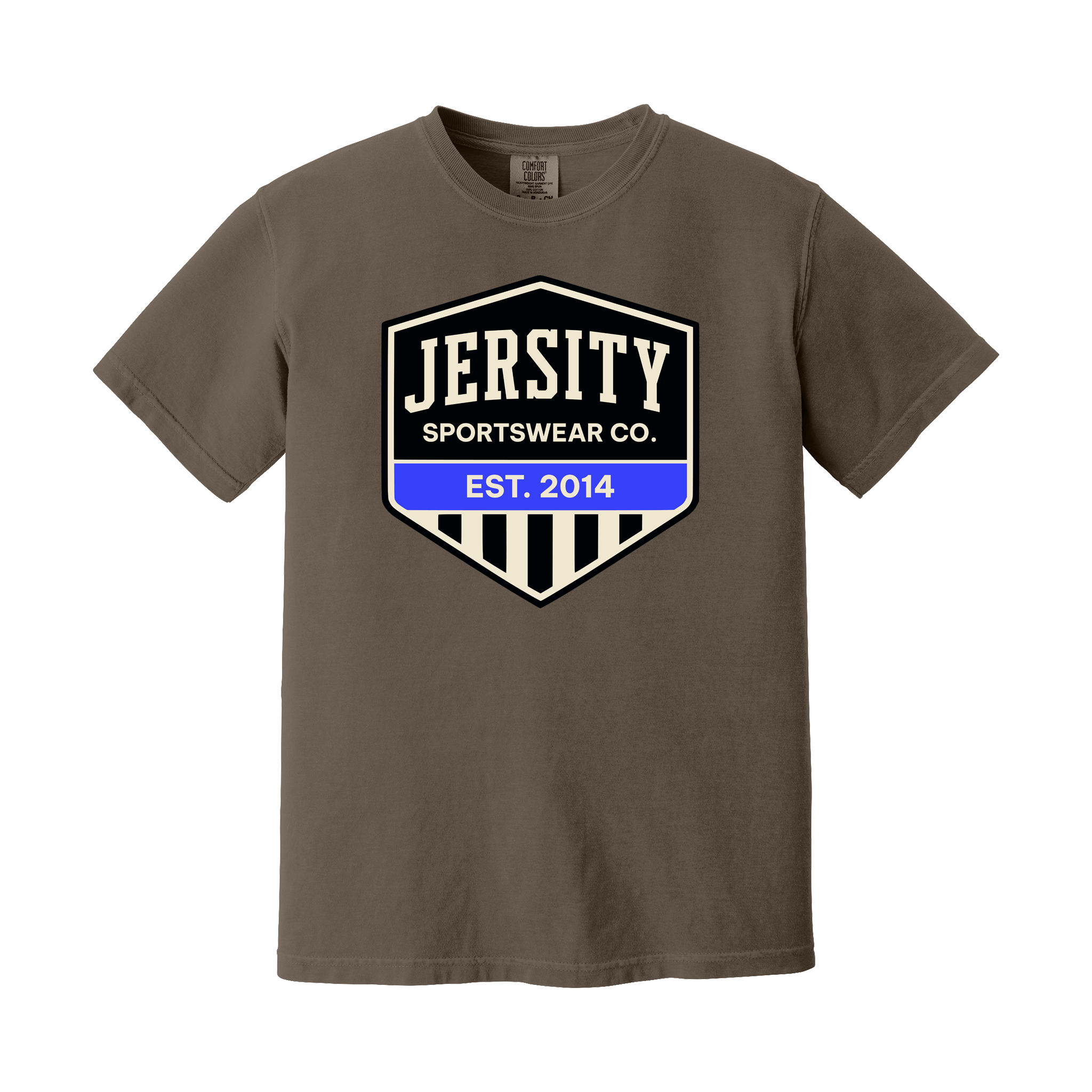 Jersity Vintage Shield - Comfort Colors Heavyweight Ring Spun Tee