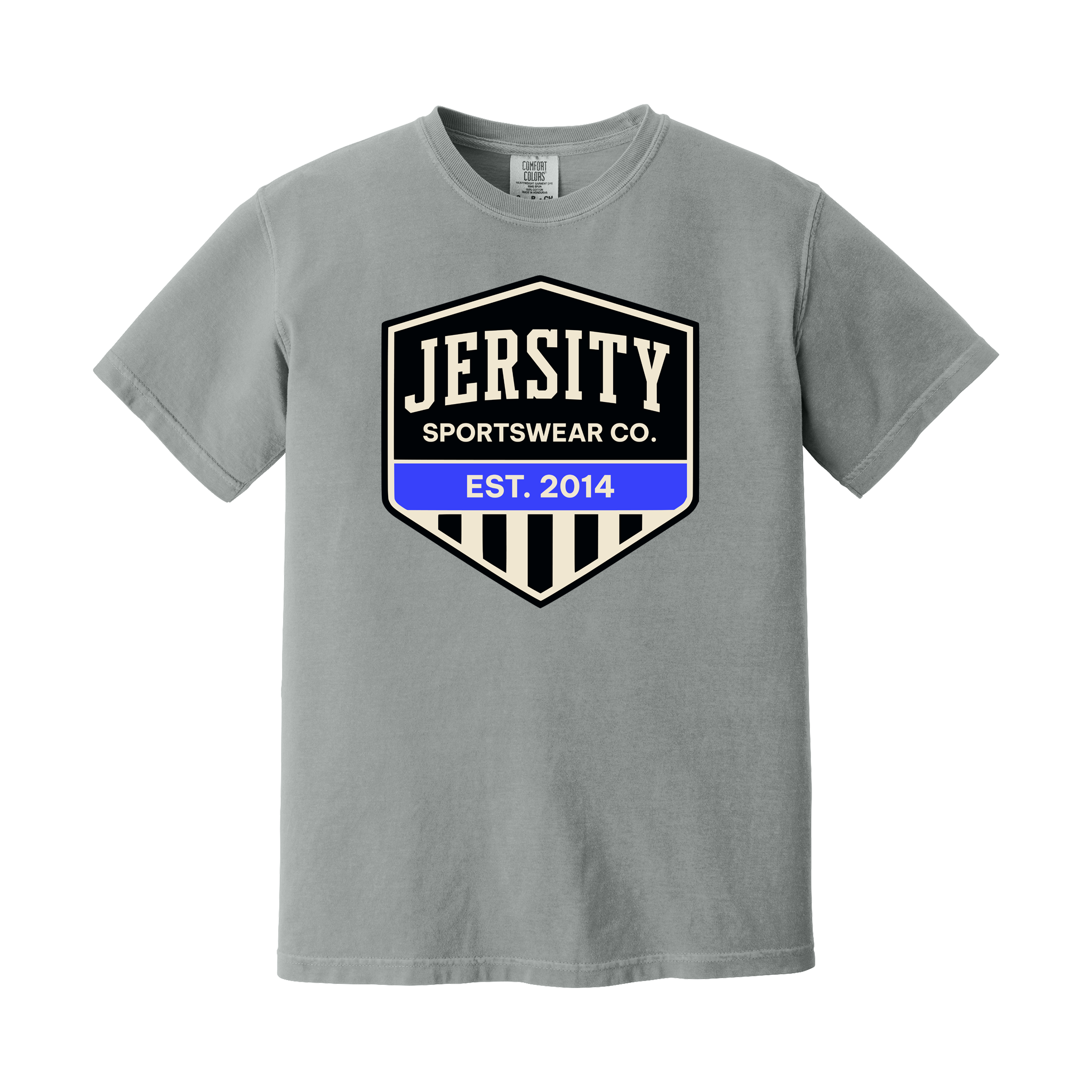 Jersity Vintage Shield - Comfort Colors Heavyweight Ring Spun Tee
