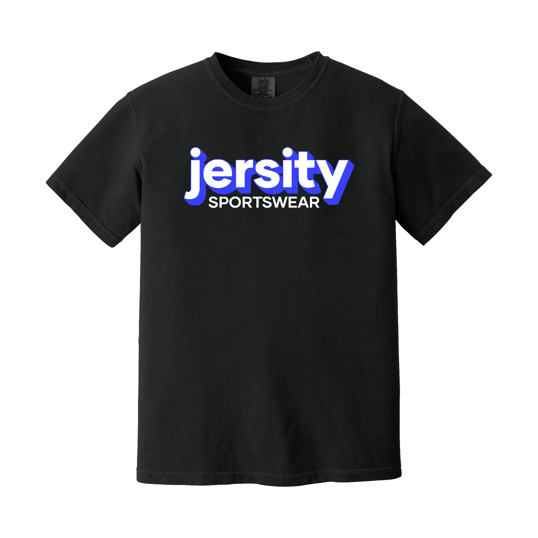 Jersity Wordmark - Comfort Colors Heavyweight Ring Spun Tee