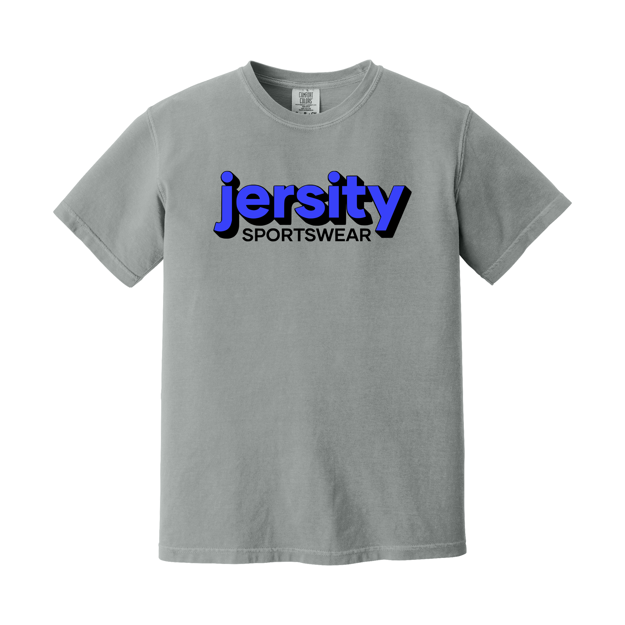 Jersity Wordmark - Comfort Colors Heavyweight Ring Spun Tee