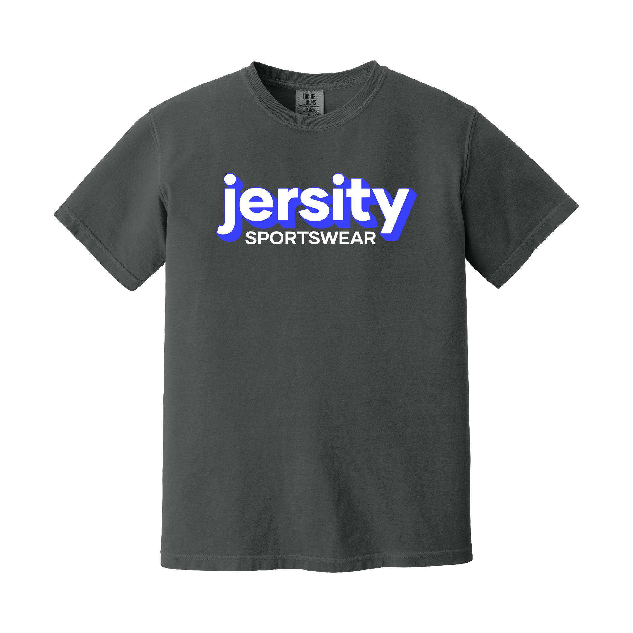 Jersity Wordmark - Comfort Colors Heavyweight Ring Spun Tee