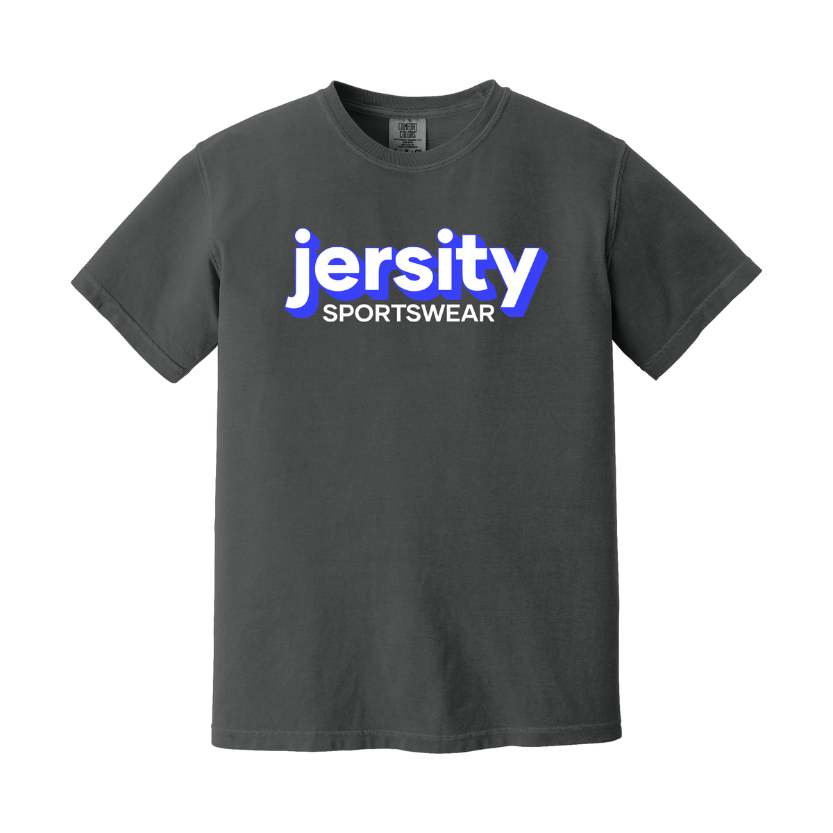Jersity Wordmark - Comfort Colors Heavyweight Ring Spun Tee