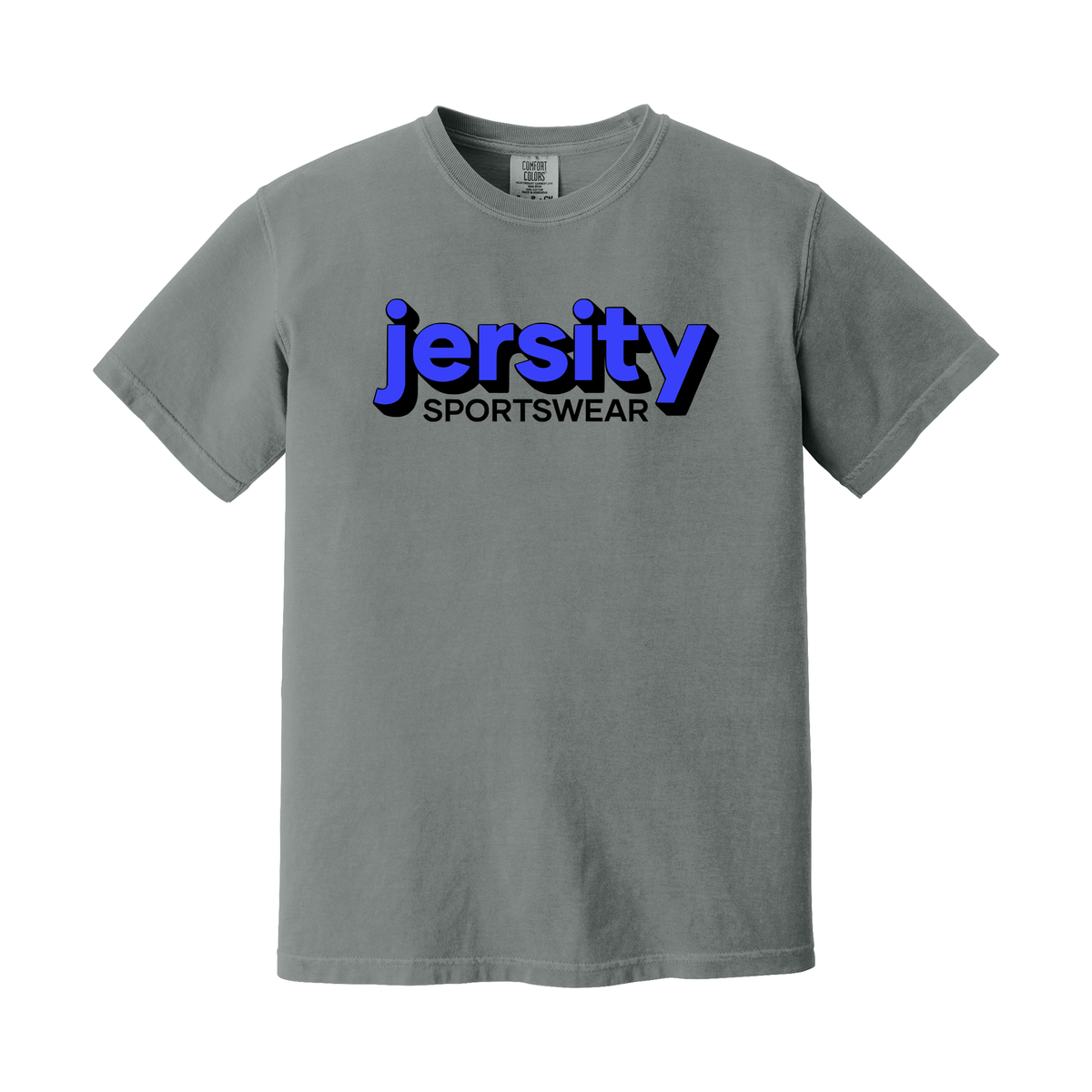 Jersity Wordmark - Comfort Colors Heavyweight Ring Spun Tee
