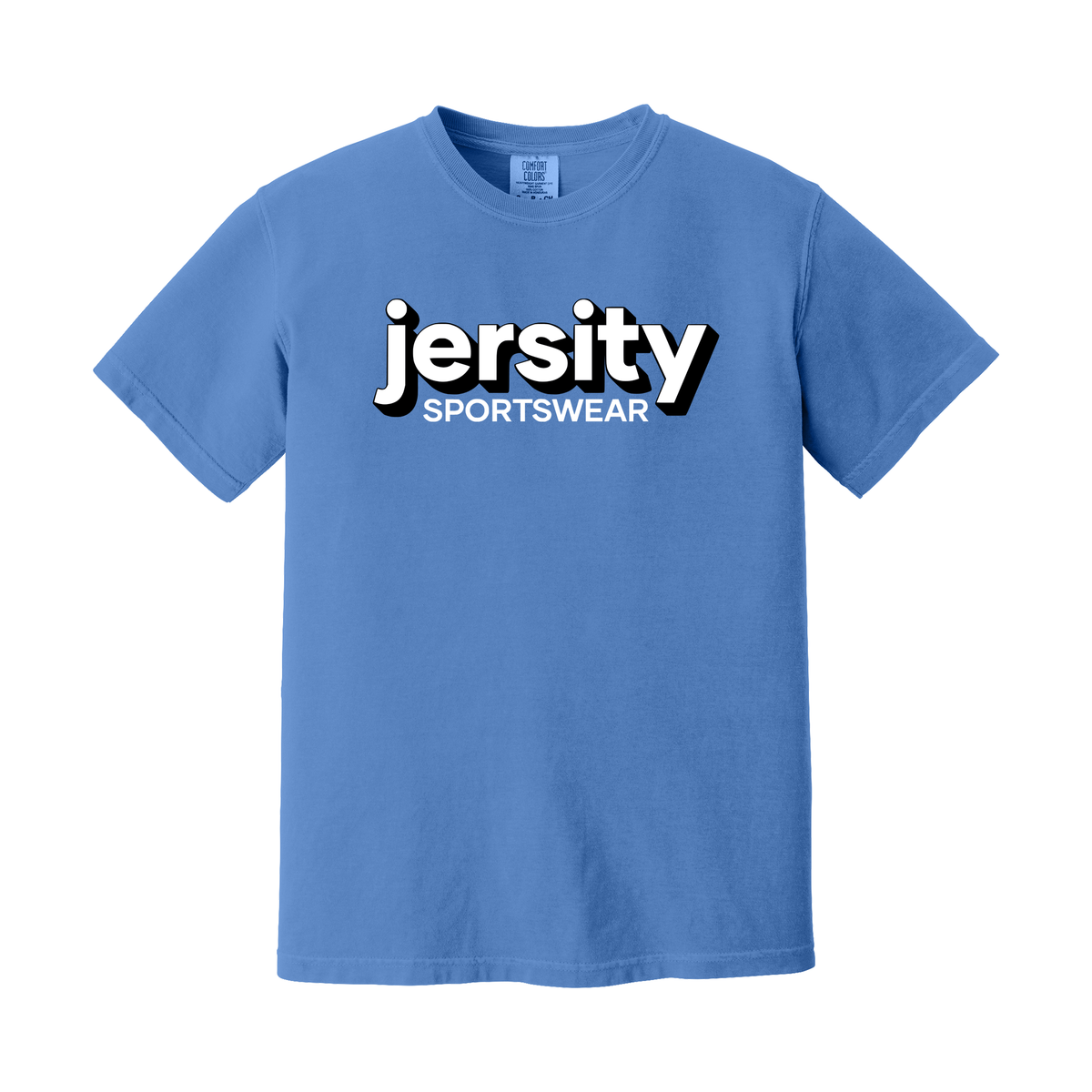 Jersity Wordmark - Comfort Colors Heavyweight Ring Spun Tee