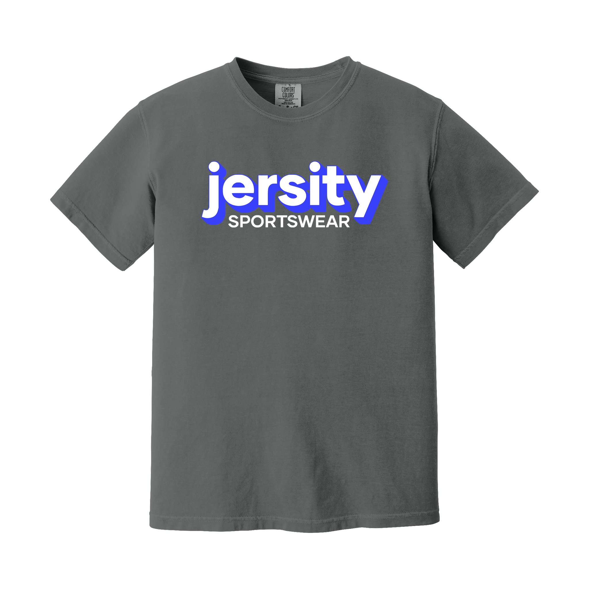 Jersity Wordmark - Comfort Colors Heavyweight Ring Spun Tee