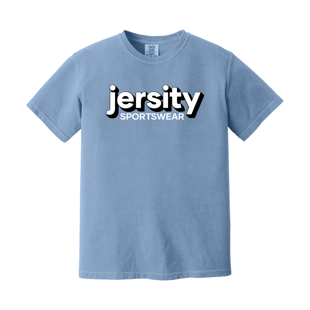 Jersity Wordmark - Comfort Colors Heavyweight Ring Spun Tee