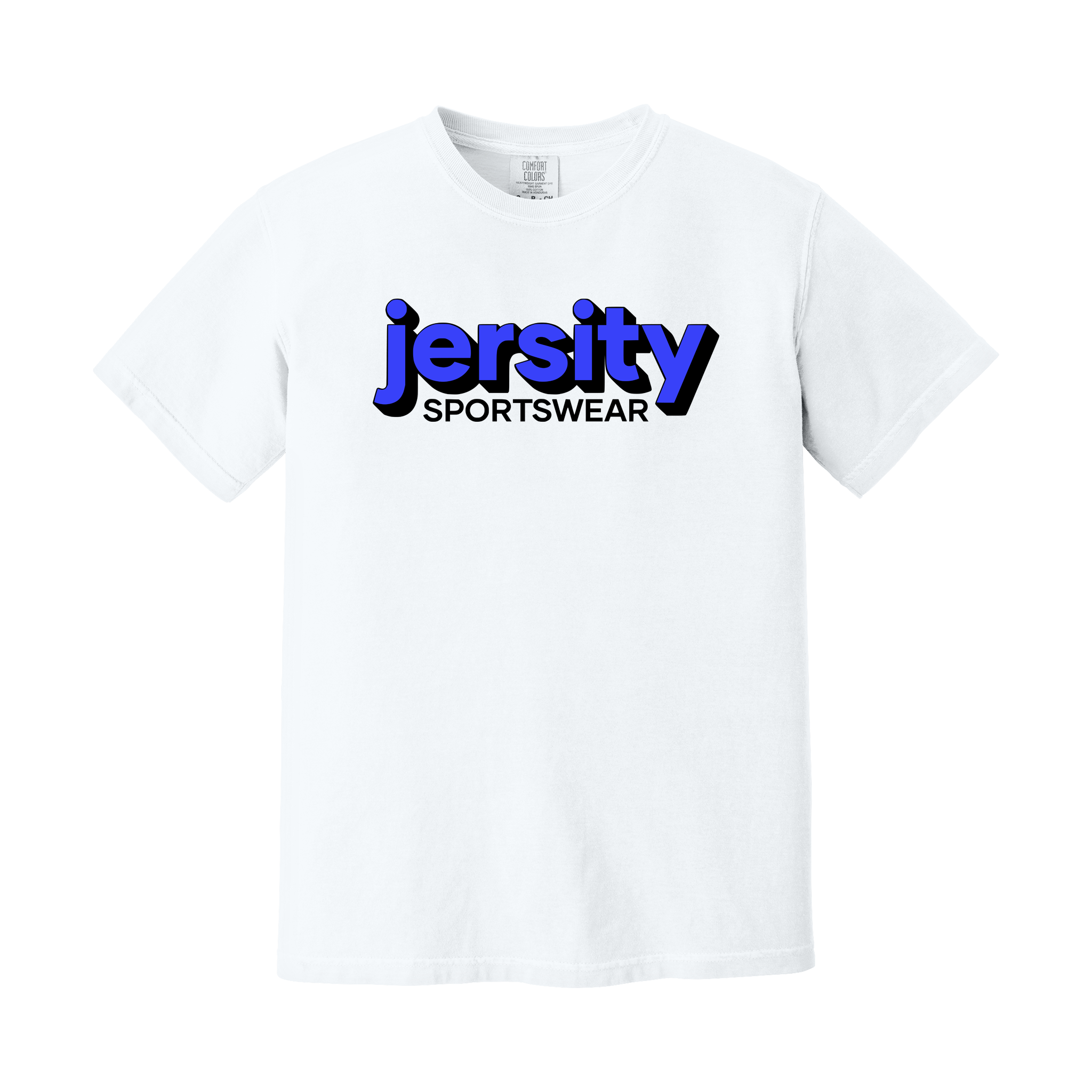 Jersity Wordmark - Comfort Colors Heavyweight Ring Spun Tee