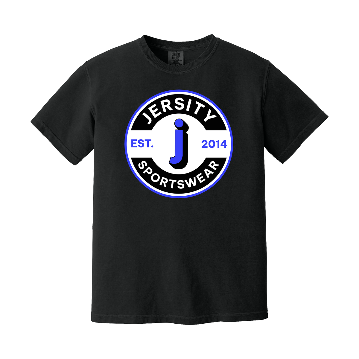 Jersity circle - Comfort Colors Heavyweight Ring Spun Tee