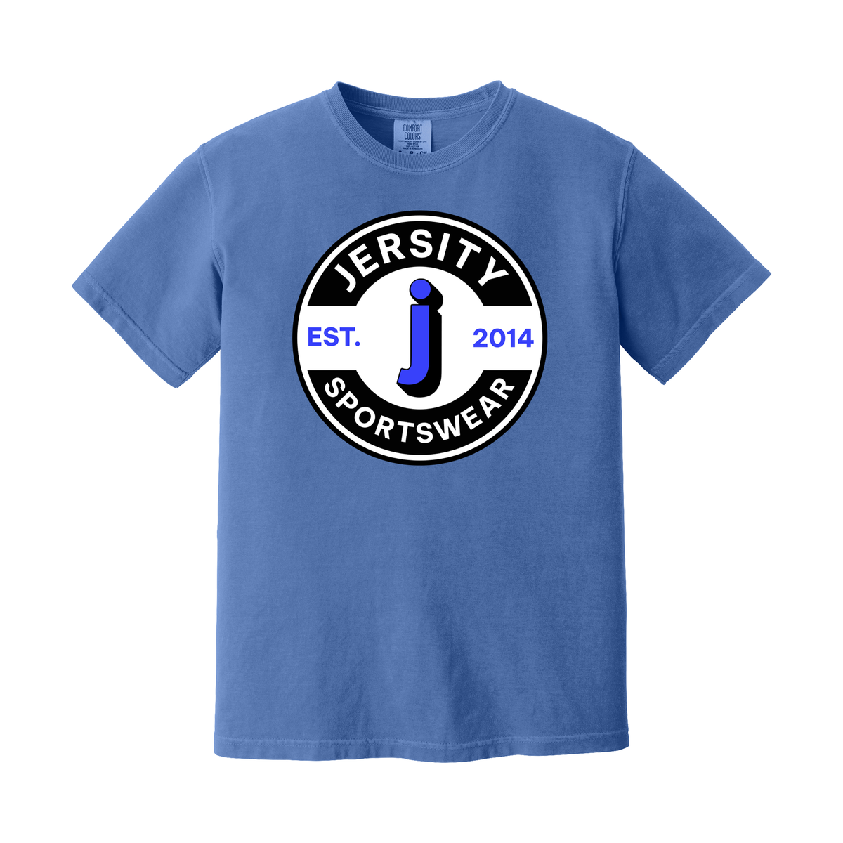 Jersity circle - Comfort Colors Heavyweight Ring Spun Tee