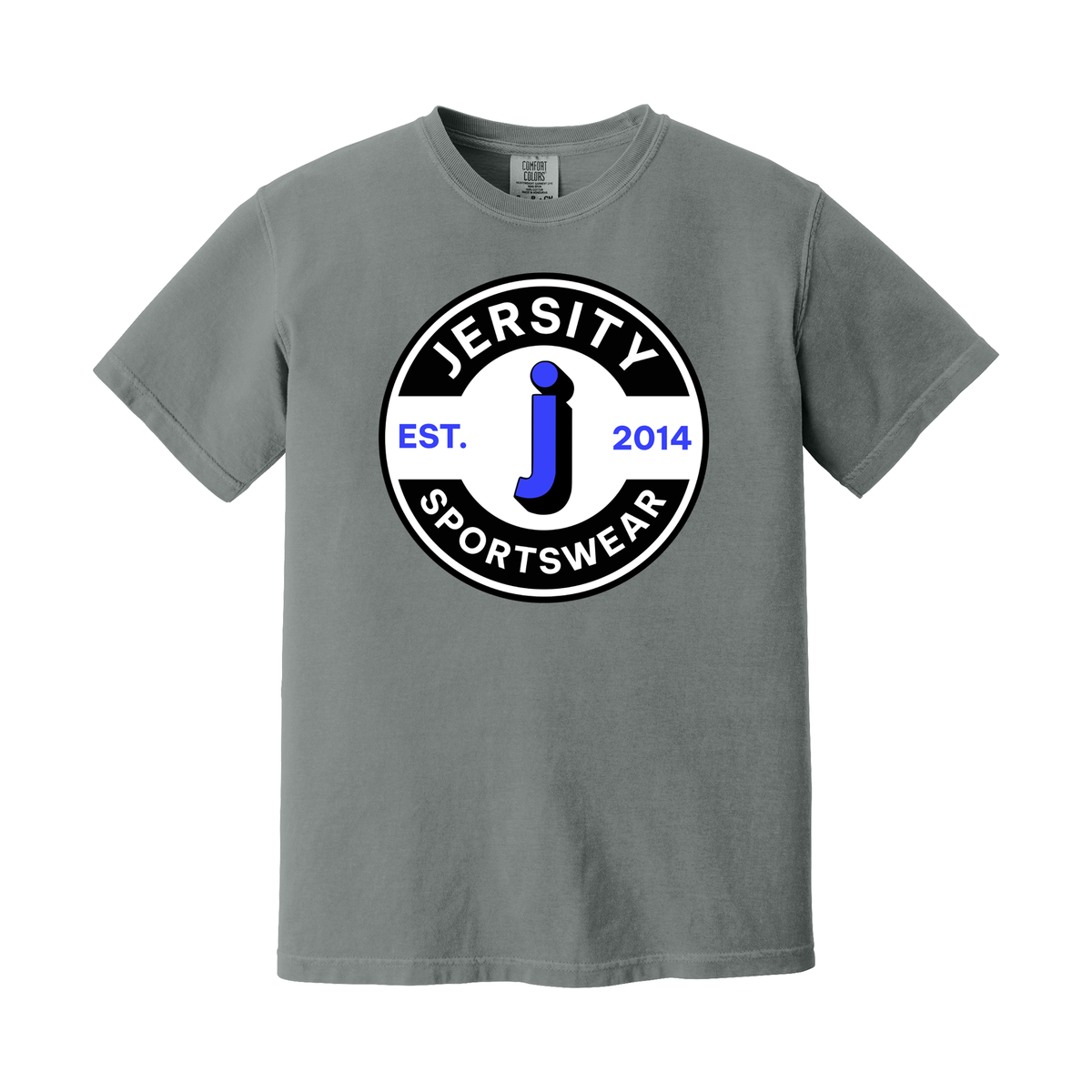 Jersity circle - Comfort Colors Heavyweight Ring Spun Tee