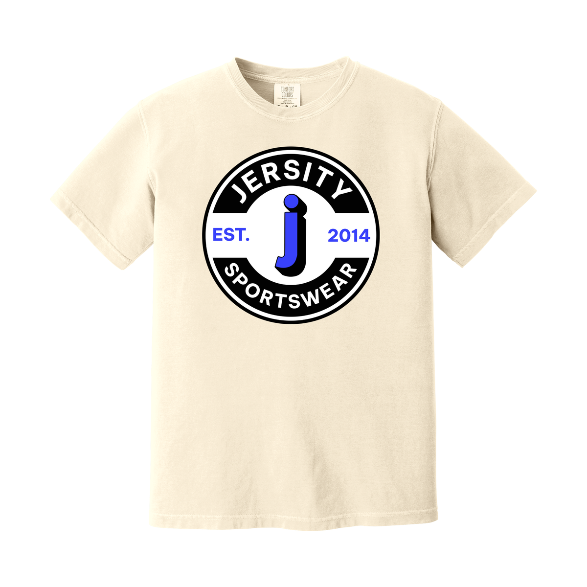 Jersity circle - Comfort Colors Heavyweight Ring Spun Tee