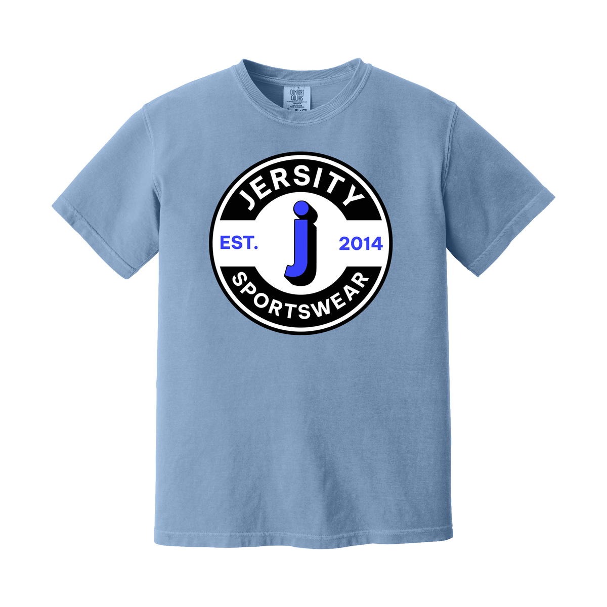 Jersity circle - Comfort Colors Heavyweight Ring Spun Tee