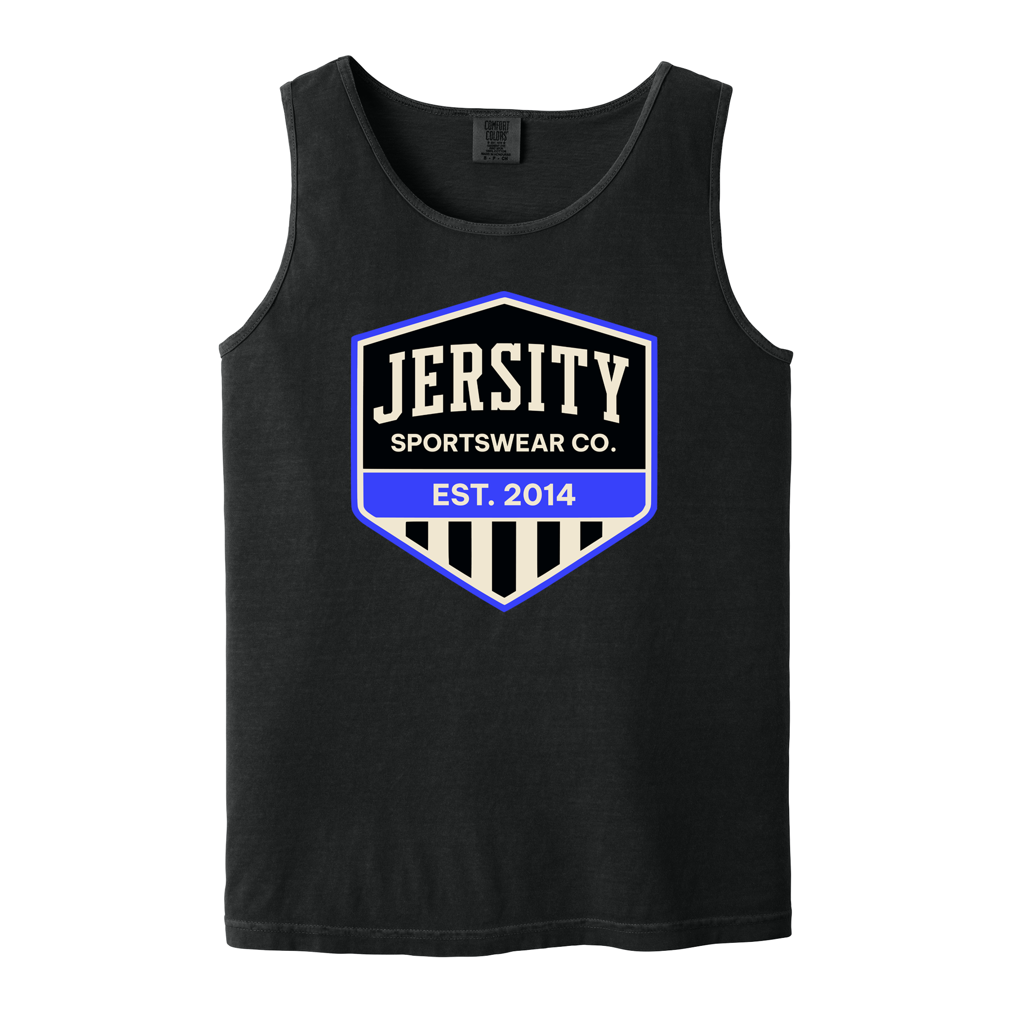Jersity Vintage Shield - Comfort Colors Heavyweight Ring Spun Tank Top