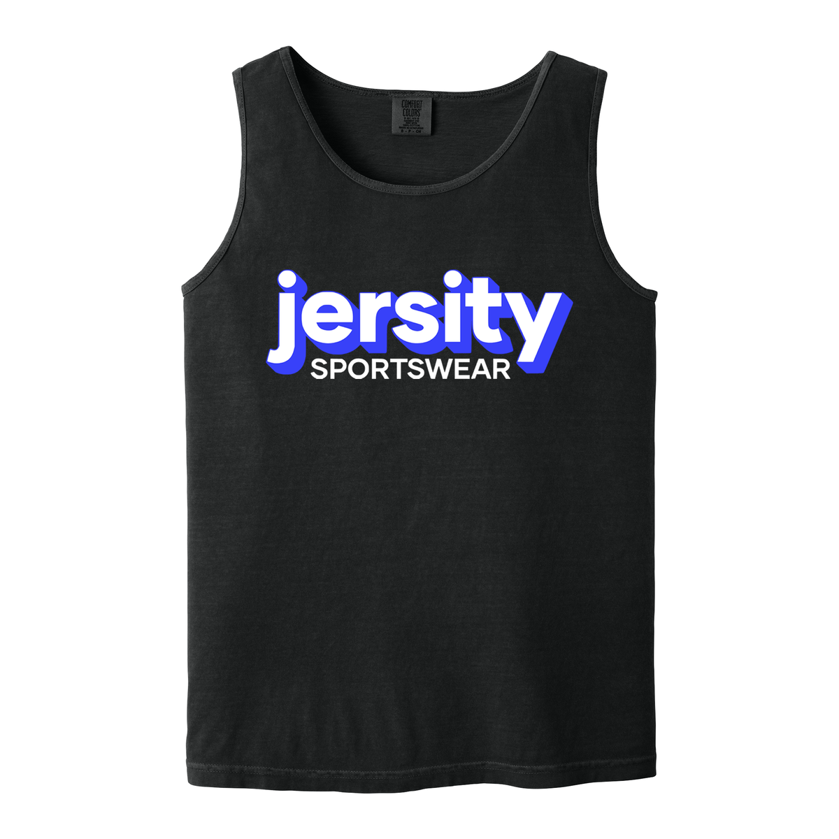 Jersity Wordmark - Comfort Colors Heavyweight Ring Spun Tank Top