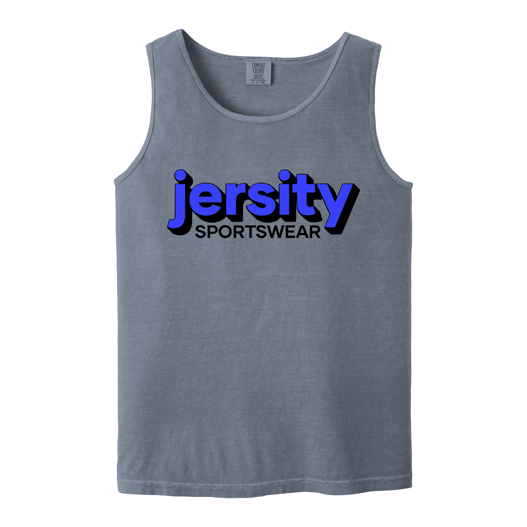 Jersity Wordmark - Comfort Colors Heavyweight Ring Spun Tank Top