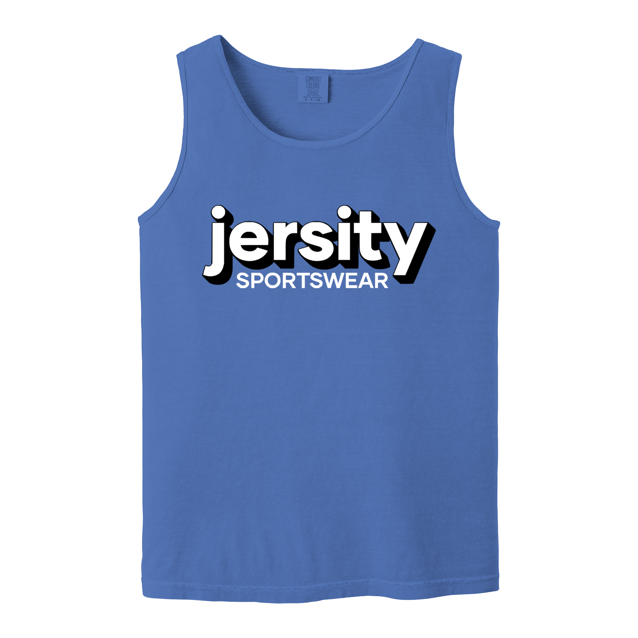 Jersity Wordmark - Comfort Colors Heavyweight Ring Spun Tank Top