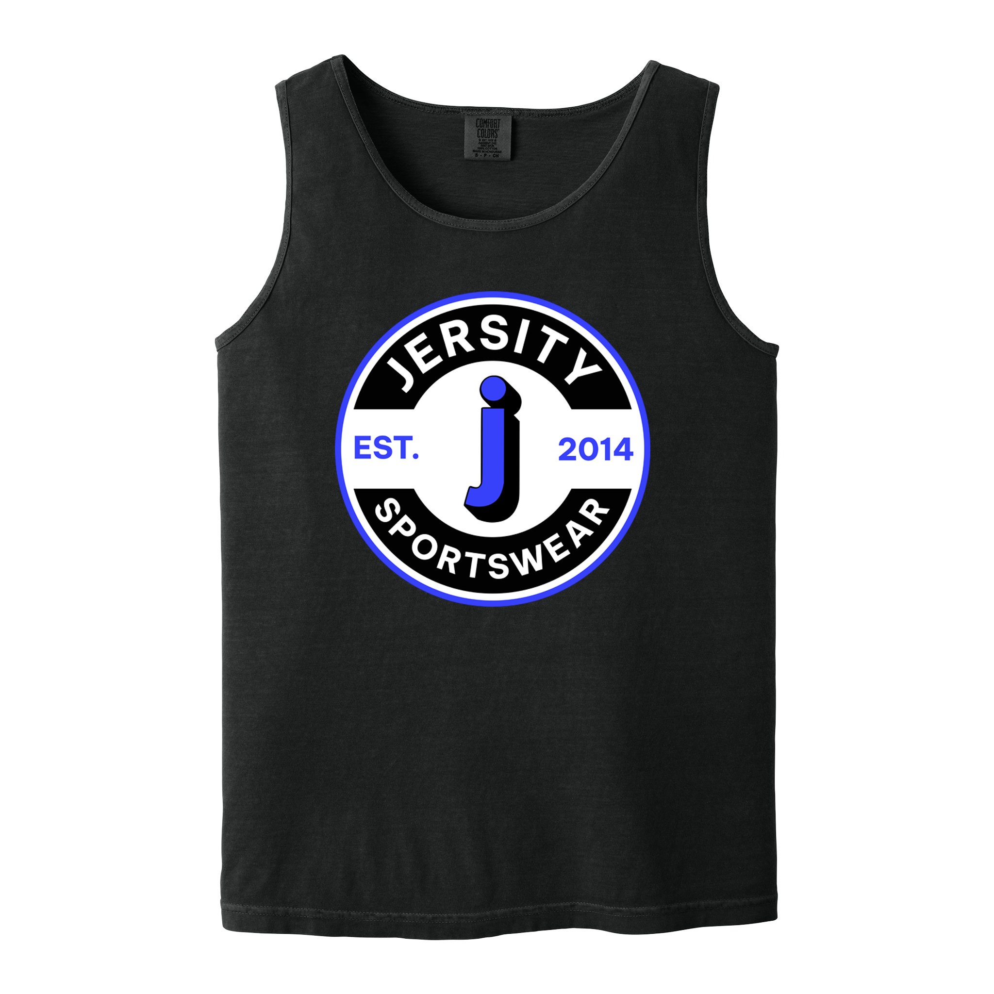 Jersity circle - Comfort Colors Heavyweight Ring Spun Tank Top