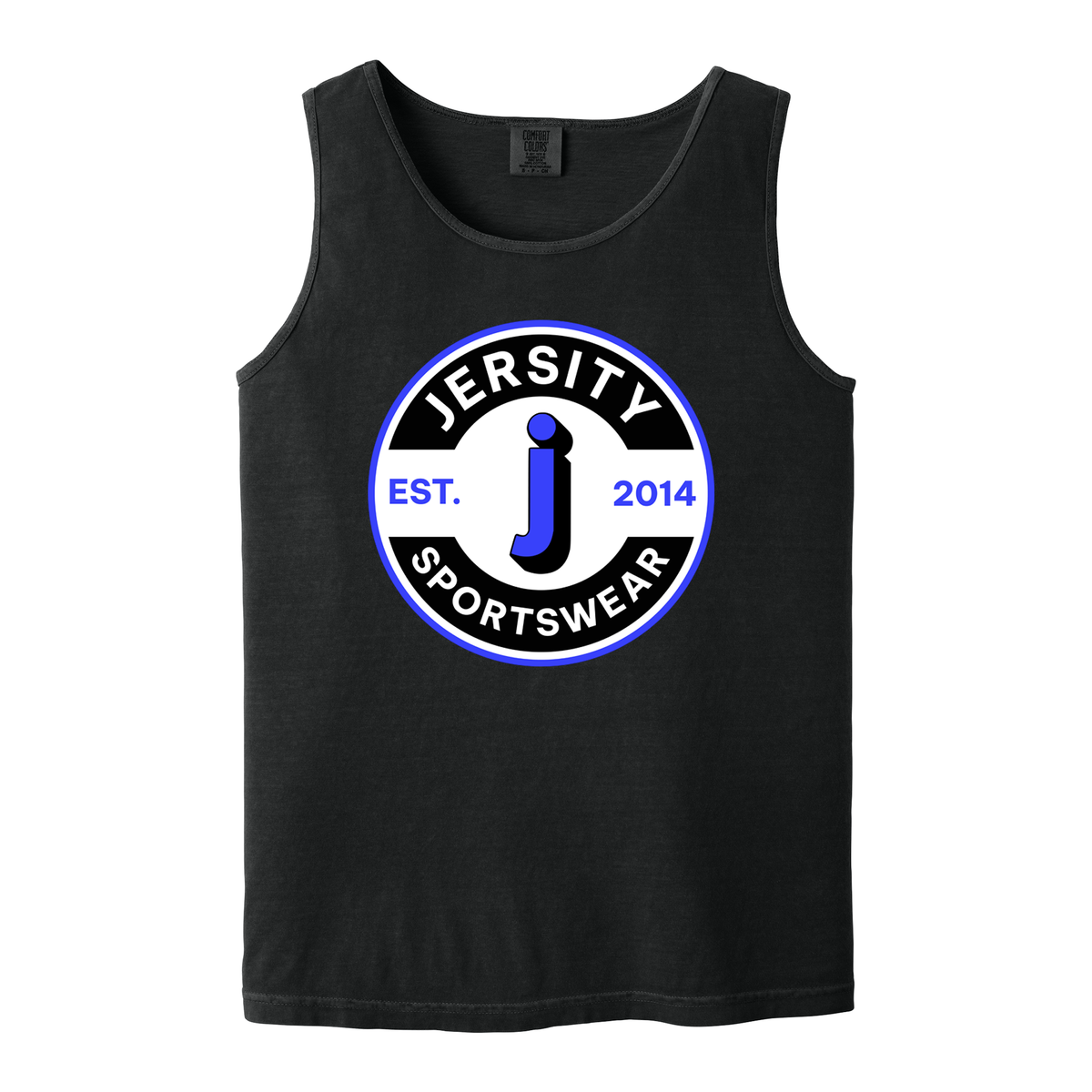 Jersity circle - Comfort Colors Heavyweight Ring Spun Tank Top