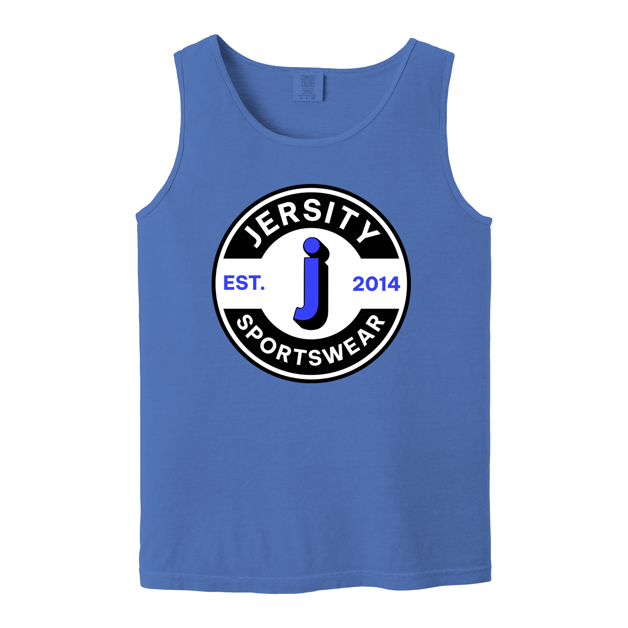Jersity circle - Comfort Colors Heavyweight Ring Spun Tank Top