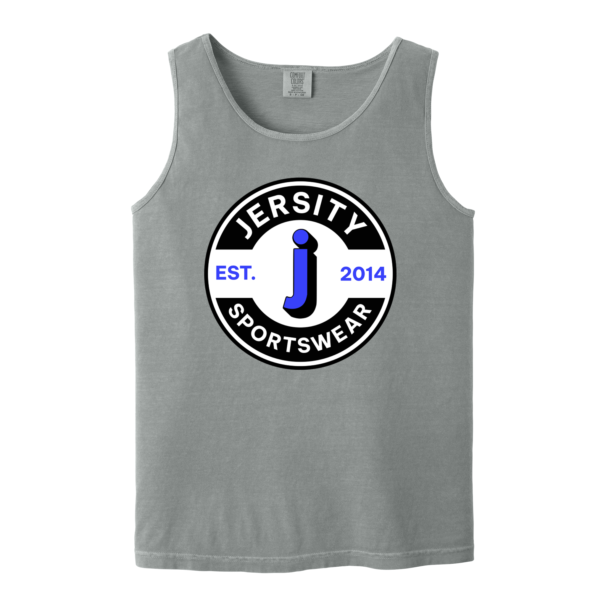 Jersity circle - Comfort Colors Heavyweight Ring Spun Tank Top