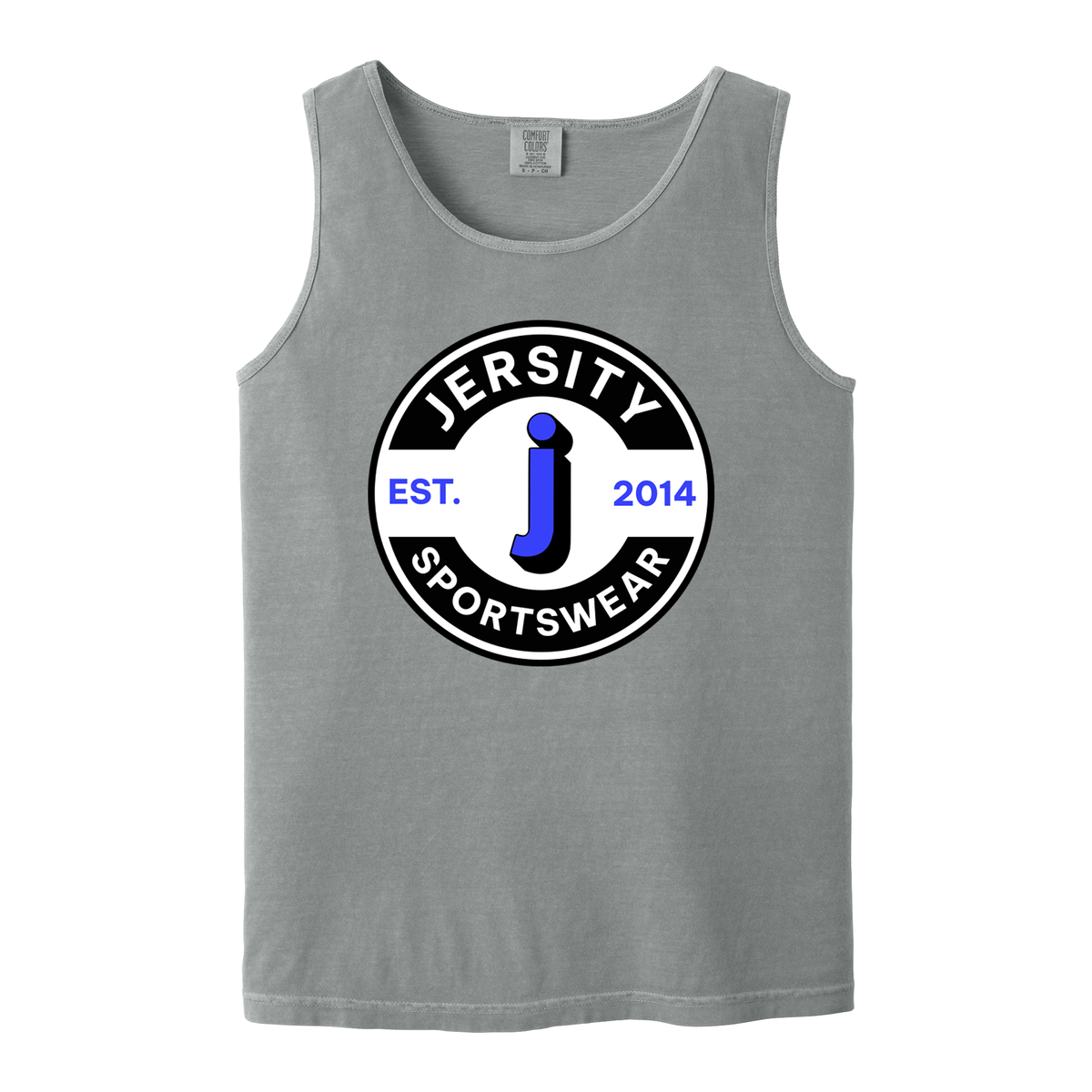 Jersity circle - Comfort Colors Heavyweight Ring Spun Tank Top