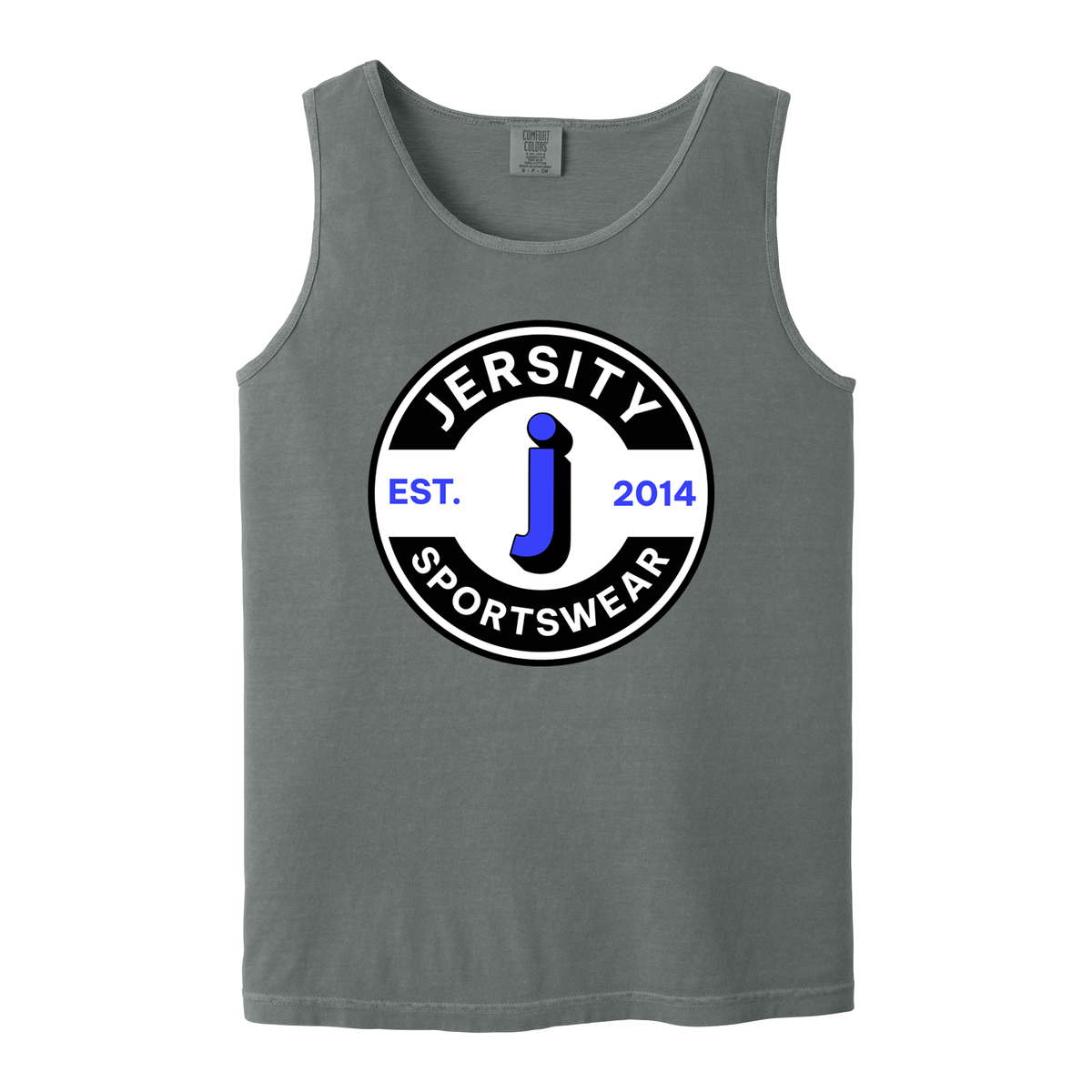 Jersity circle - Comfort Colors Heavyweight Ring Spun Tank Top