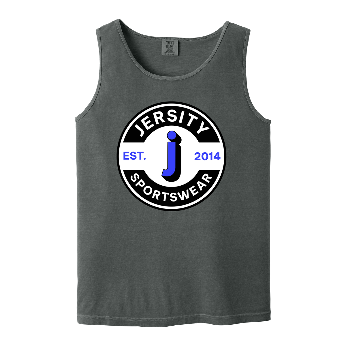 Jersity circle - Comfort Colors Heavyweight Ring Spun Tank Top