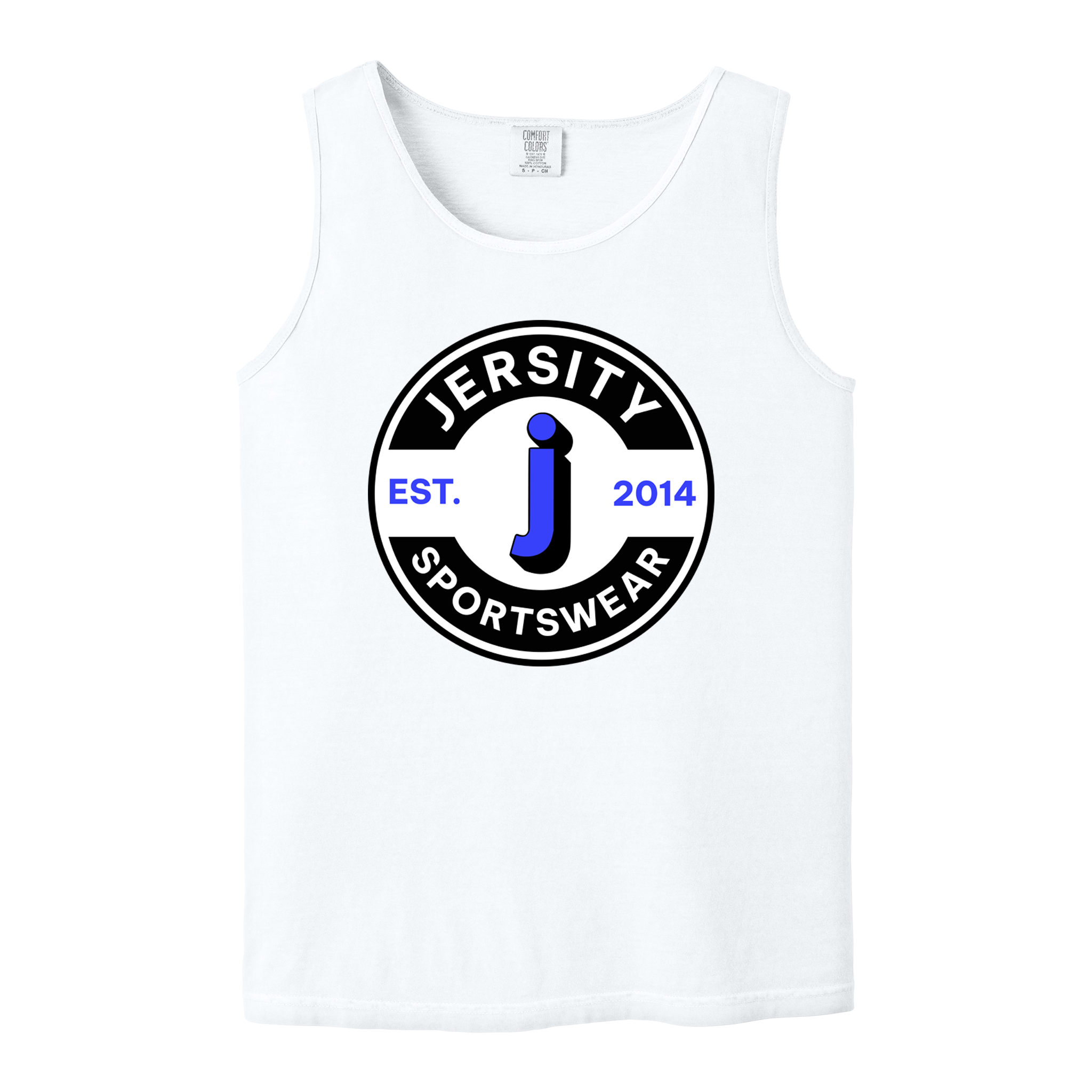 Jersity circle - Comfort Colors Heavyweight Ring Spun Tank Top