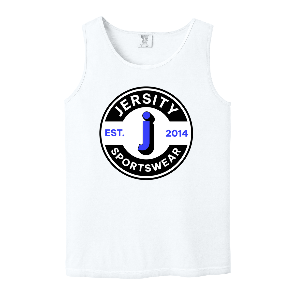Jersity circle - Comfort Colors Heavyweight Ring Spun Tank Top