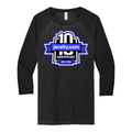 Jersity 10th Anniversary - BELLA+CANVAS Unisex 3/4 Sleeve Baseball Tee