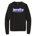 Jersity Wordmark - District Perfect Tri Fleece Crewneck Sweatshirt