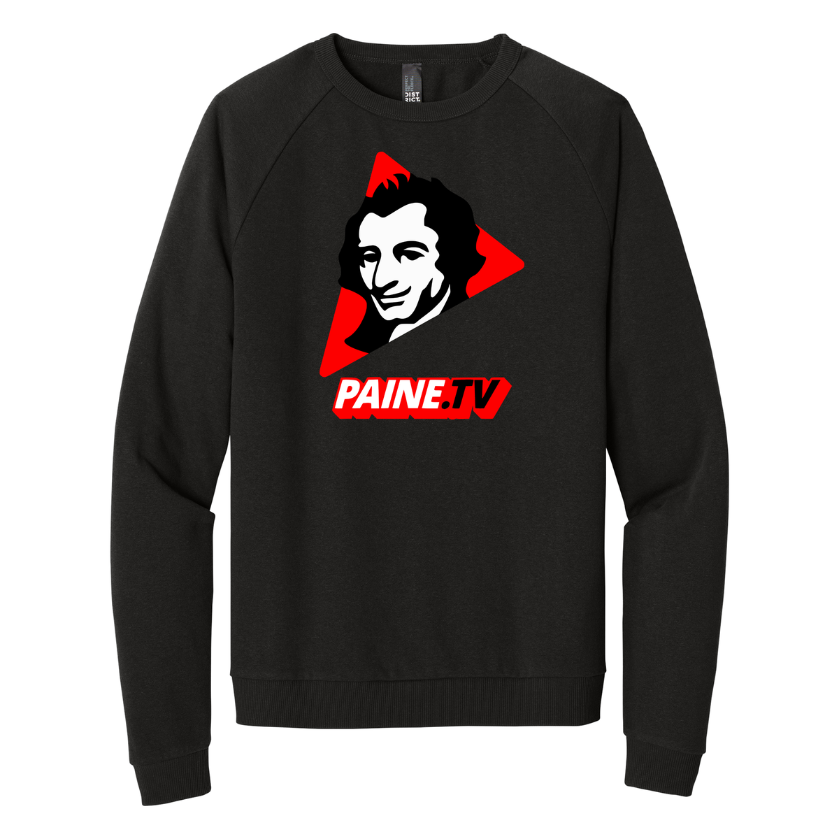 Paine.TV - District Perfect Tri Fleece Crewneck Sweatshirt