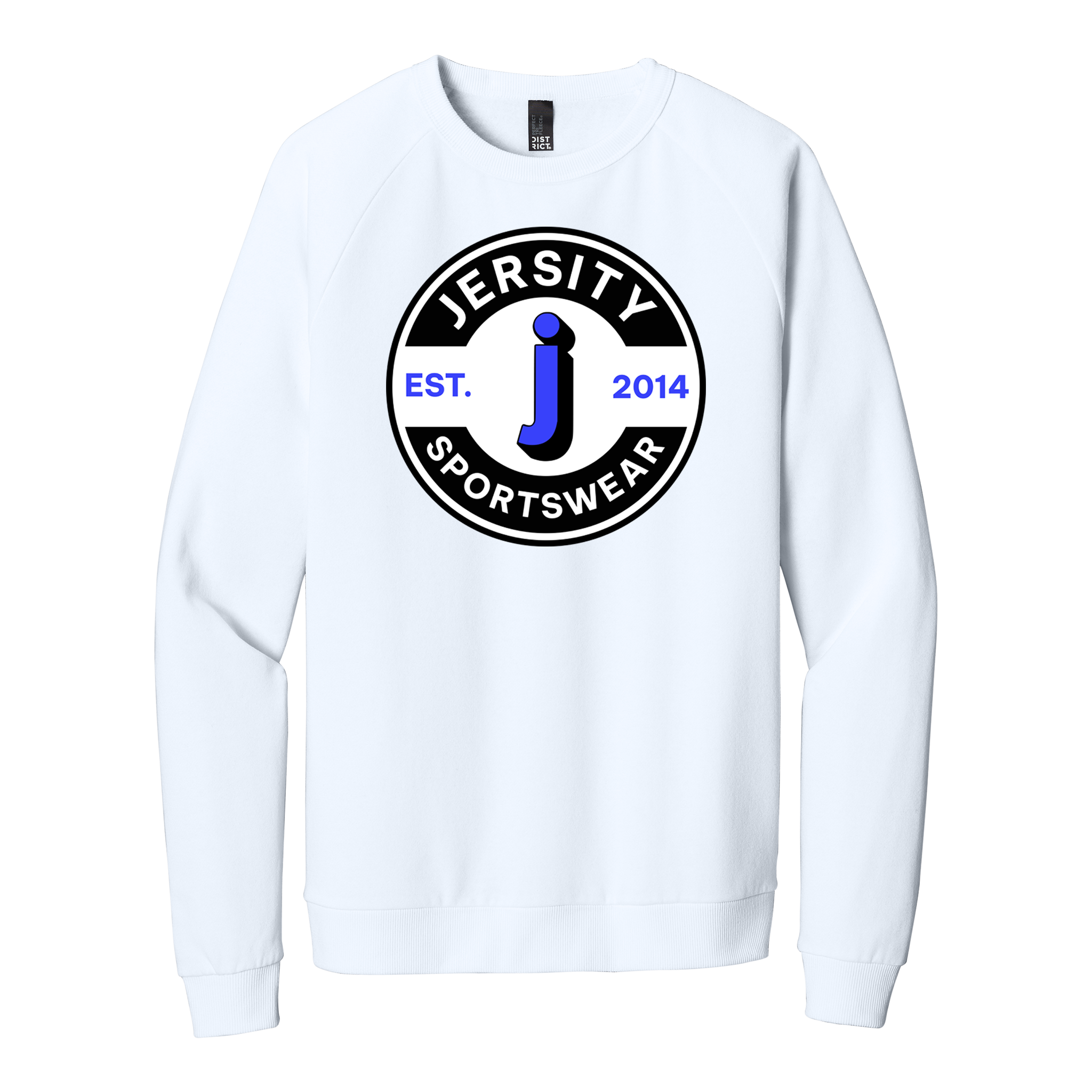 Jersity circle - District Perfect Tri Fleece Crewneck Sweatshirt