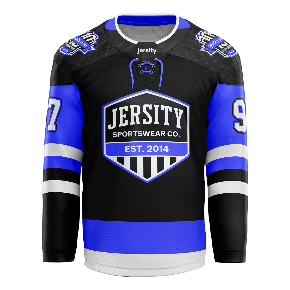 Team Jersity - Black Hockey Jersey