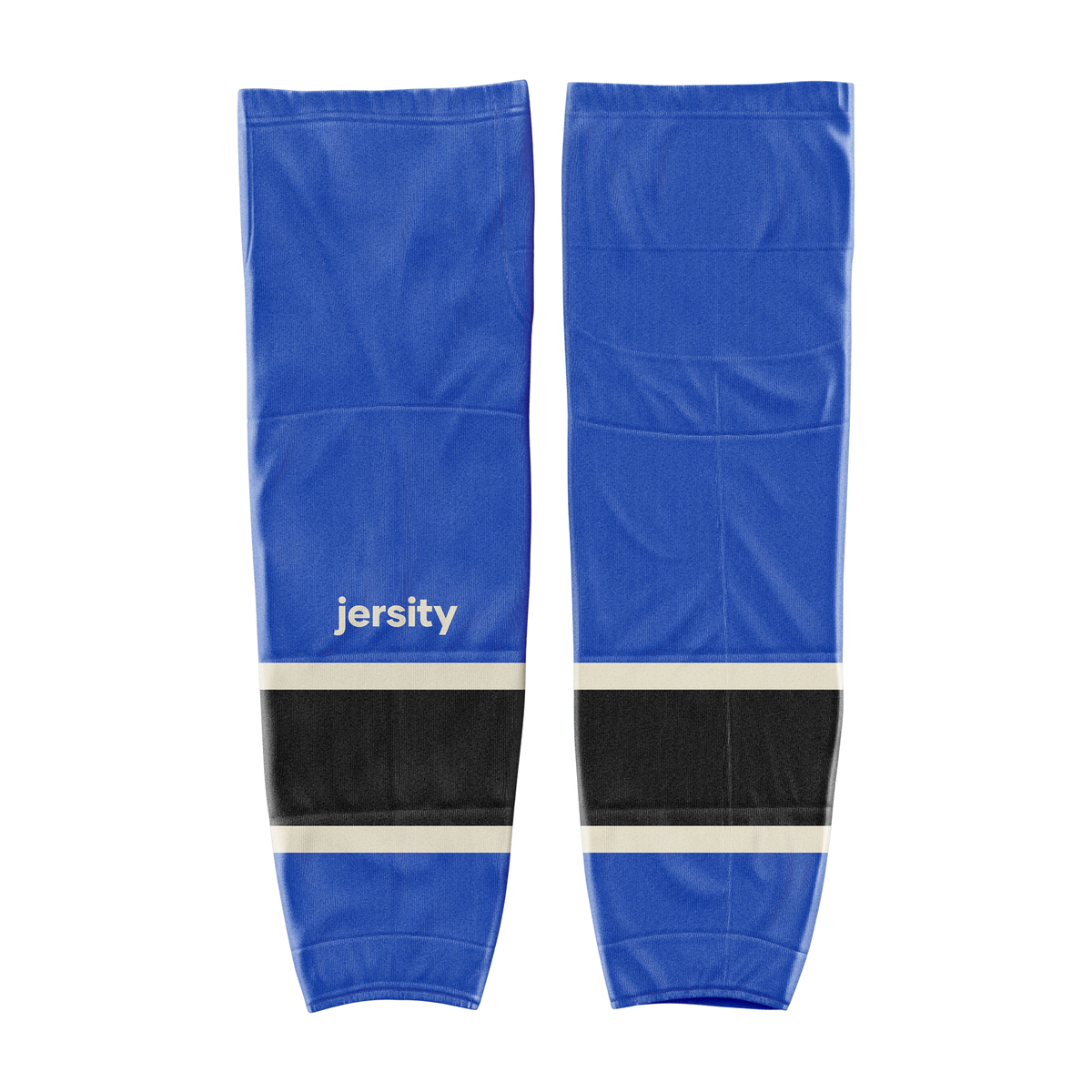 Team Jersity - Throwback Blue Hockey Socks