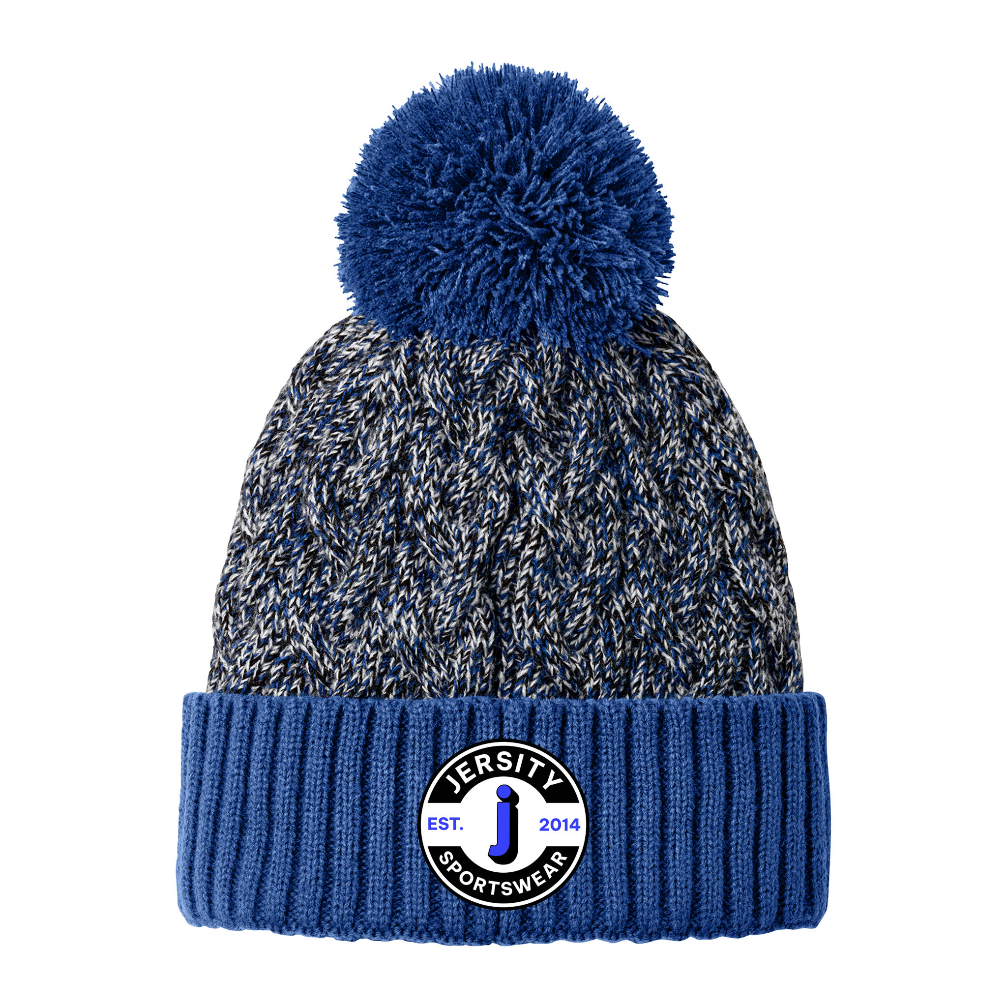 Jersity circle - New Era Marled Knit Pom Beanie