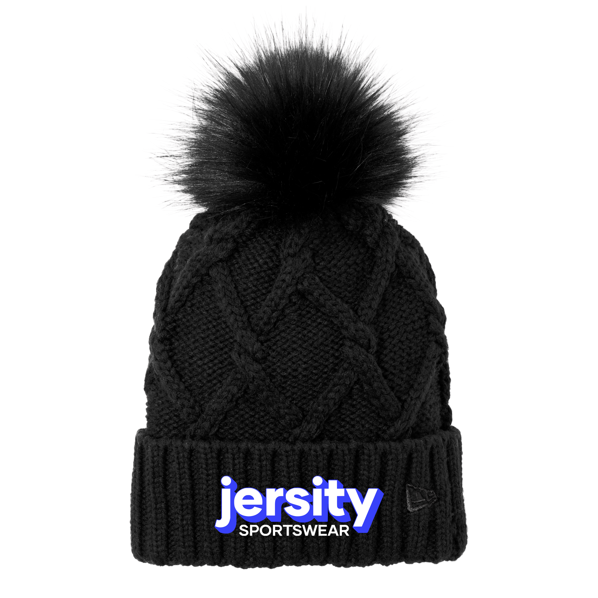 Jersity - New Era Faux Fur Pom Beanie