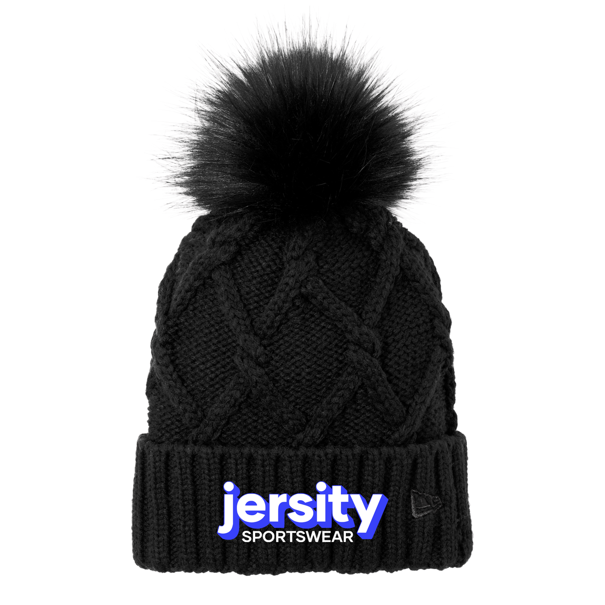 Jersity - New Era Faux Fur Pom Beanie